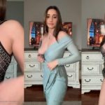 Christina Khalil New Year s Eve Outfits Try On Video Leaked