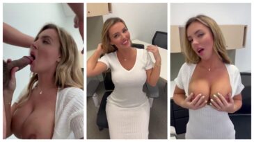 MarieWithDDs Office Blowjob